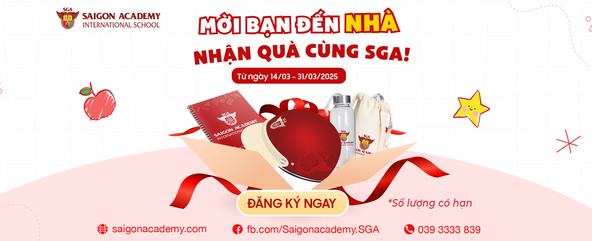 MỜI BẠN ĐẾN NHÀ- NHẬN QUÀ CÙNG SGA!